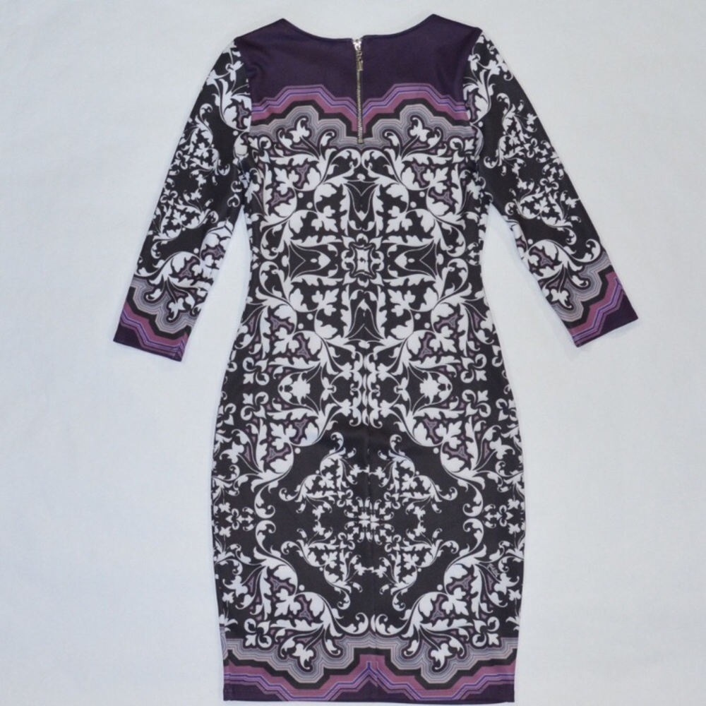 Hale Bob Pink, Black and white dress